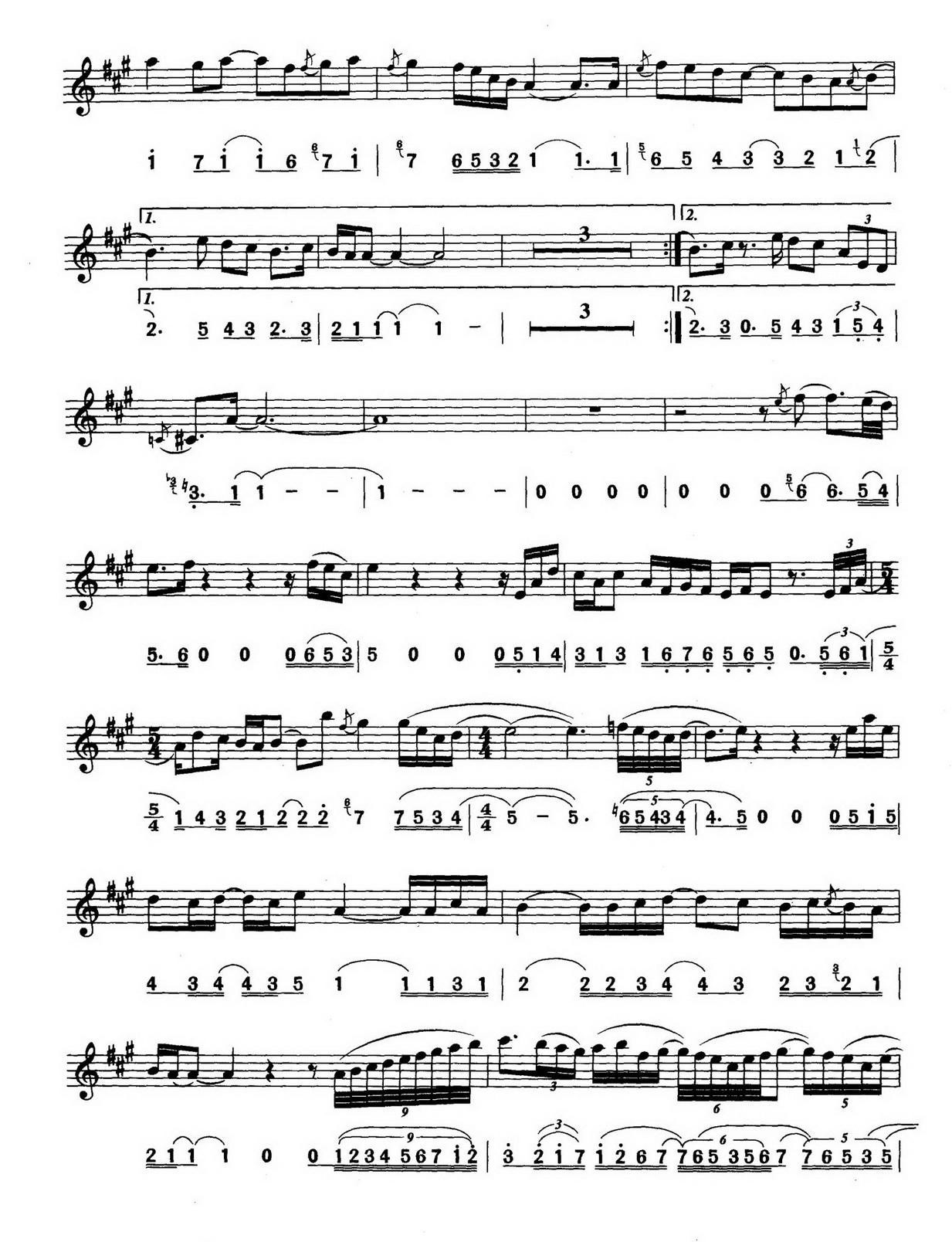 回家薩克斯譜_對照版_2 回家薩克斯譜_對照版_2