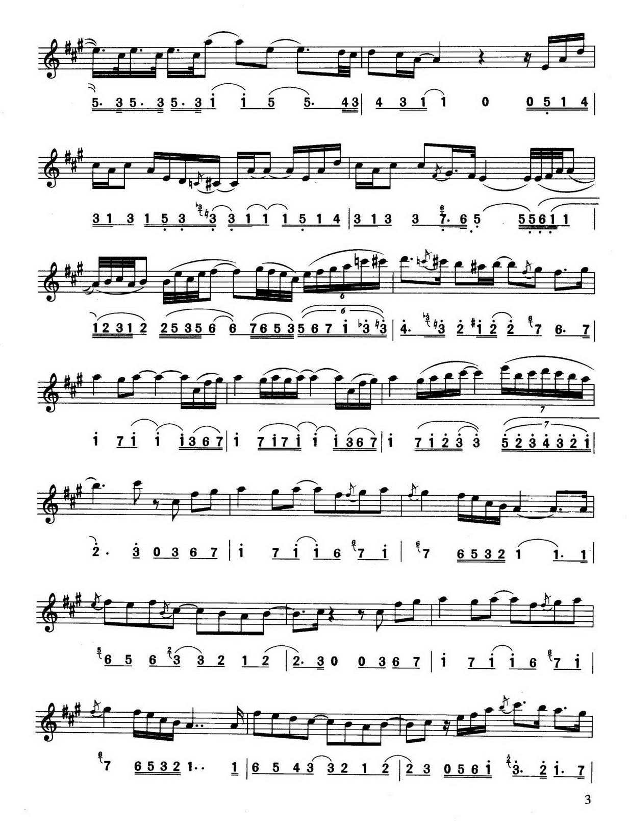 回家薩克斯譜_對照版_3 回家薩克斯譜_對照版_3