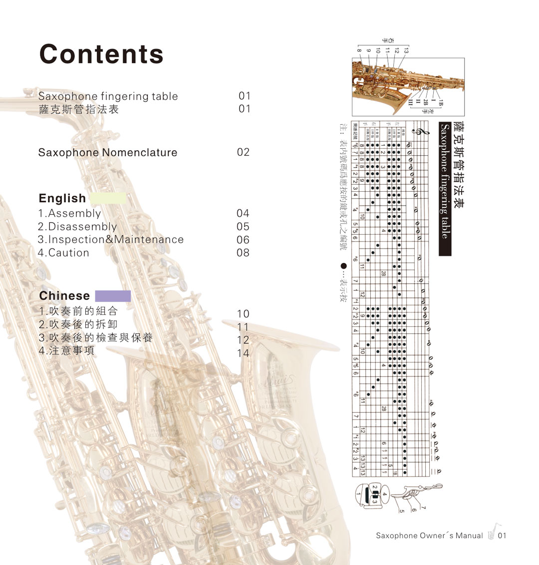 杰爾威斯薩克斯(電子版)保養手冊_2 杰爾威斯薩克斯(電子版)保養手冊_2