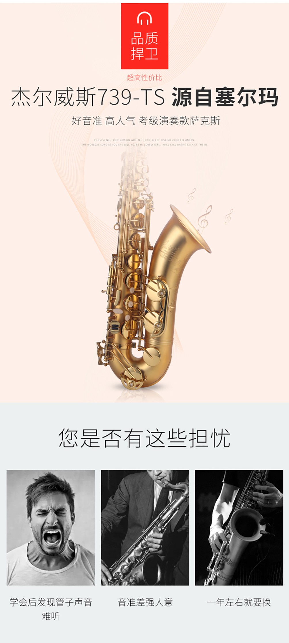 739TS次中音演奏款薩克斯
